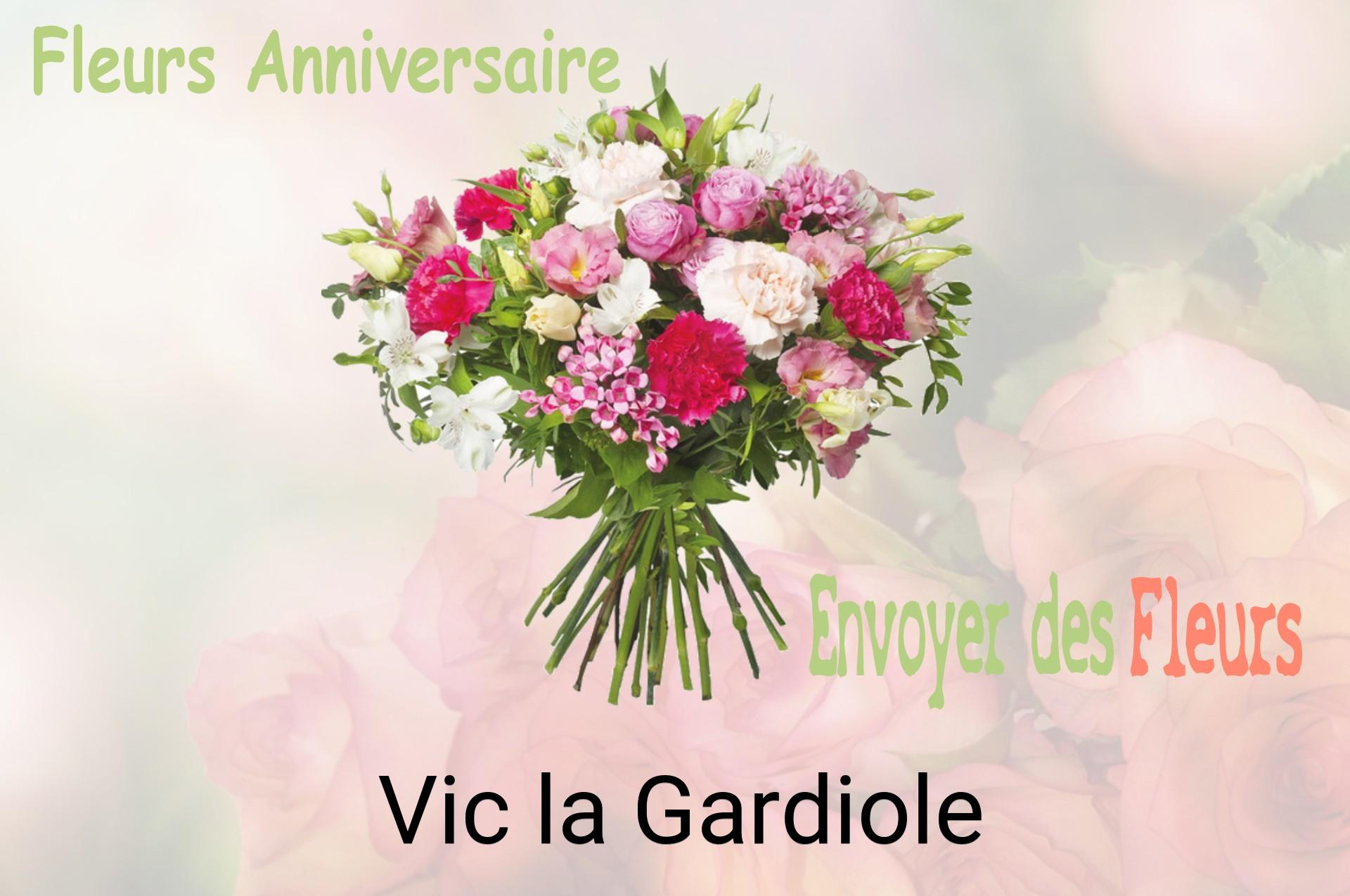 Bouquet de fleurs d’anniversaire livré à Vic-la-Gardiole