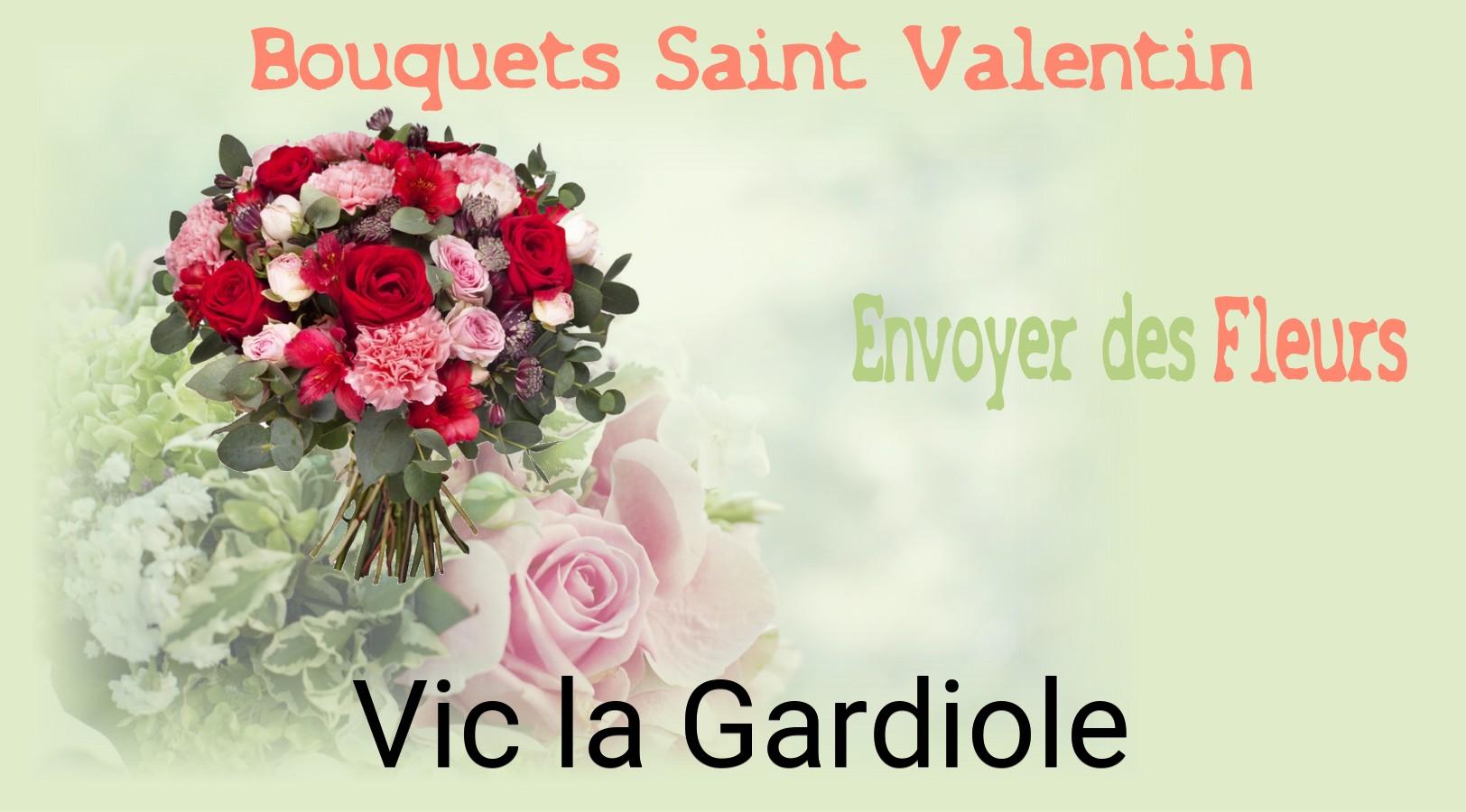 Roses de Saint-Valentin livrées à Vic-la-Gardiole